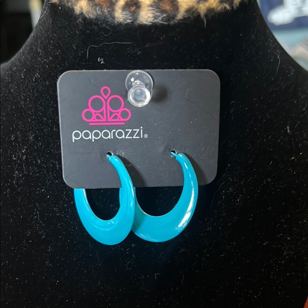 Paparazzi Turquoise Hoop Earrings